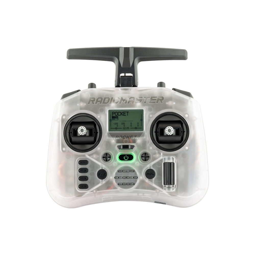 Skyzone Cobra X V2 Fpv Goggles - Radiomaster Pocket Hall เครื่องส่งสัญญาณ Gimbal รีโมทคอนโทรลแบบพกพาน้ําหนักเบาในตัว
