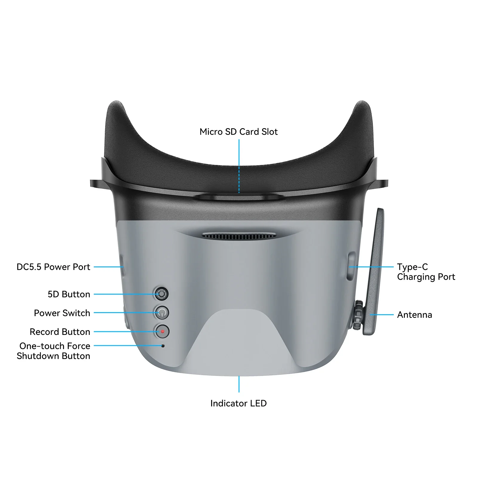 แว่นตา FPV รุ่น BETAFPV VR04 ป - Skyzone Cobra X V2 Fpv Goggles บทวิจารณ์และราคา